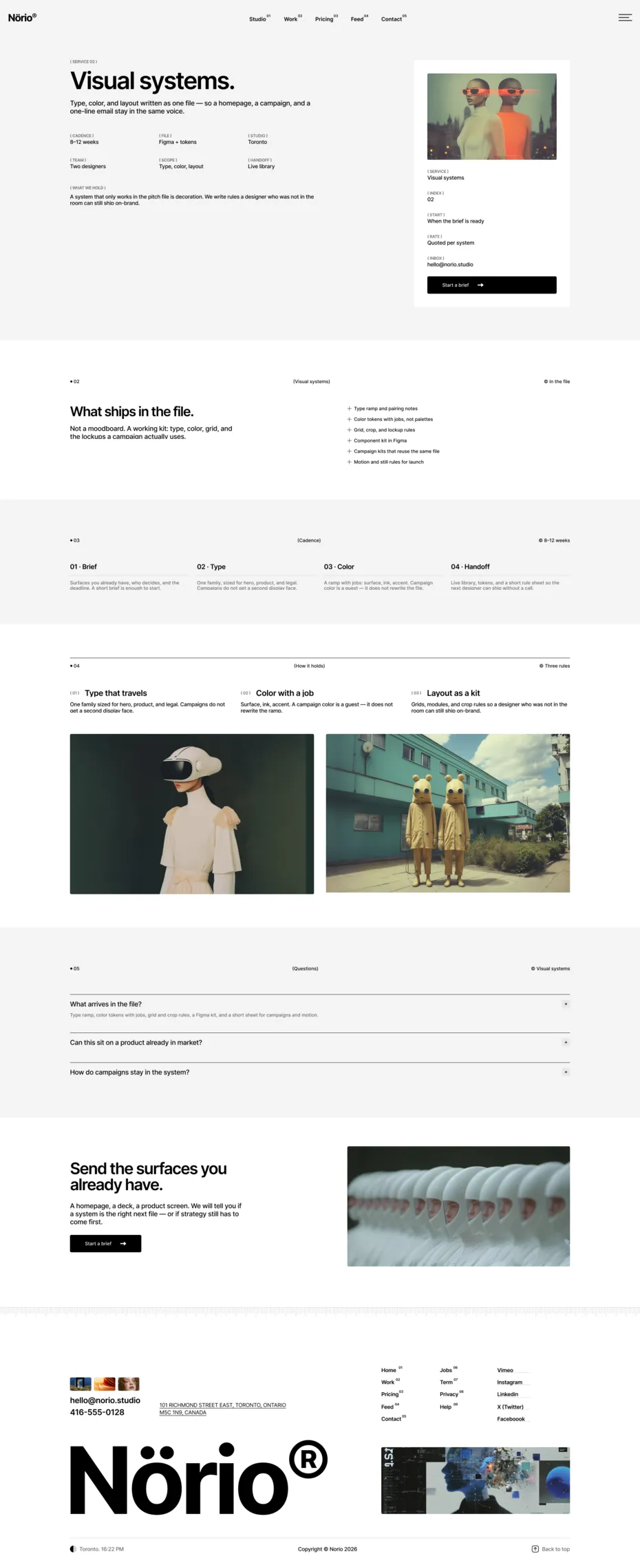 Services details preview